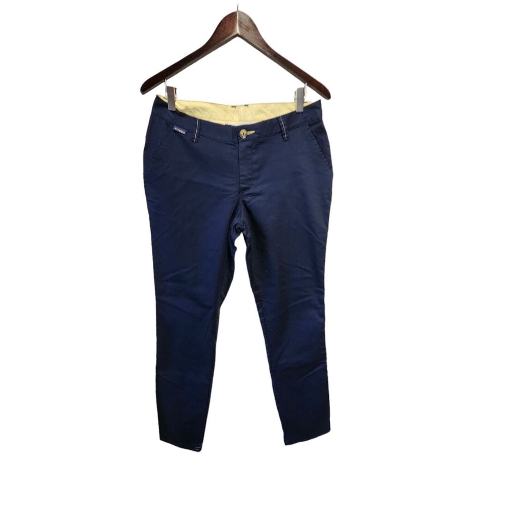 Columbia Pants 8 Blue PFG Chino Skinny Outdoor Hiking Fishing Stretch